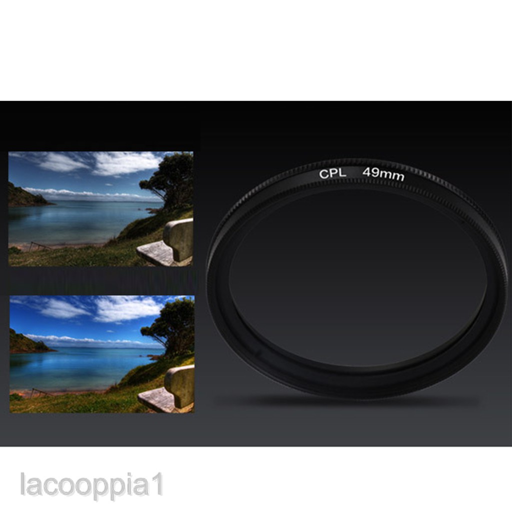 [Lacooppia1] Kính Lọc Hiệu Quả Mỏng 37mm Cho Điện Thoại
