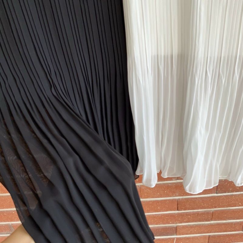[Hình Thật] Chân váy voan dập ly 2 kiểu | BigBuy360 - bigbuy360.vn