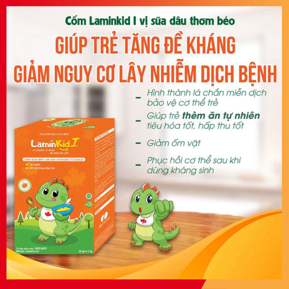 LaminKid I  - Giúp trẻ ăn ngon, tăng sức đề kháng - Lamin Kid