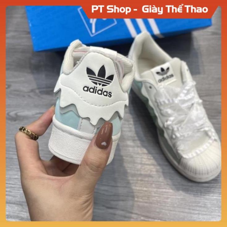 [FreeShip + Hàng Loại A] Giày thể thao adida.s superstar sò xanh lá bản đẹp mẫu mới 2022  full box  giấy gói