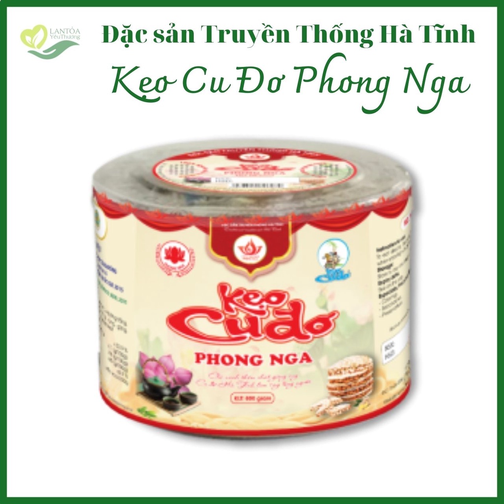 Kẹo Cu Đơ Phong Nga hộp 240 gram - ĐẶC SẢN TRUYỀN THỐNG HÀ TĨNH