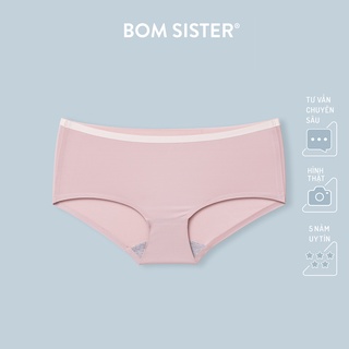 Quần lót thun lạnh ép viền màu trơn BOM SISTER Q2326
