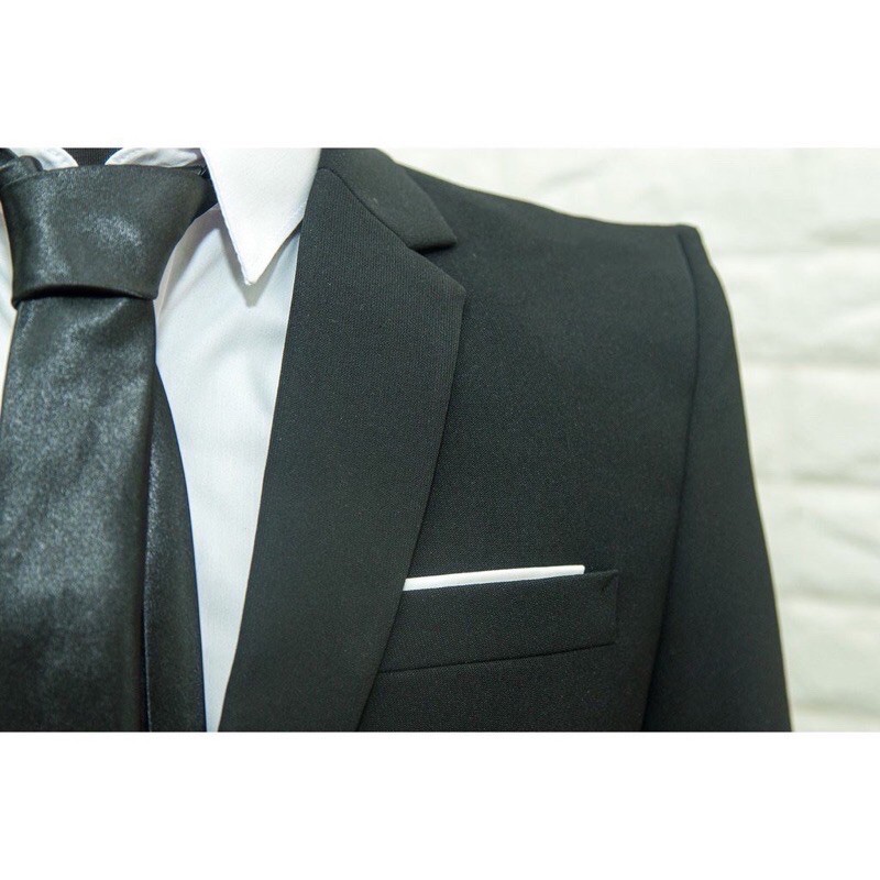 Bộ vest Màu Xanh Than Và Màu Đen Cao Cấp