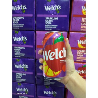  Nước Soda Welch’s Mỹ thùng 12 lon