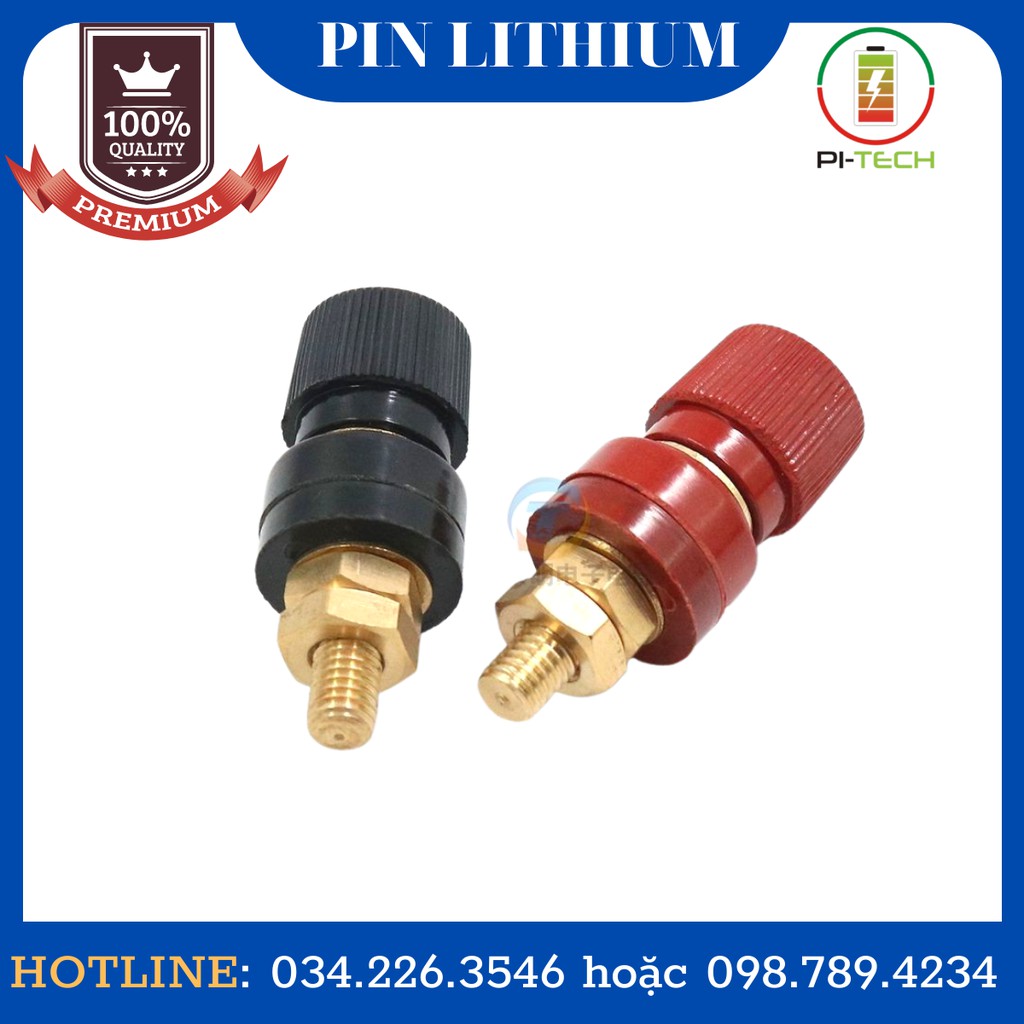 Chân Cọc Bình Pin Vỏ Nhựa (1 cặp)