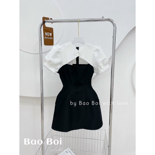 Váy sang chảnh vải tacta