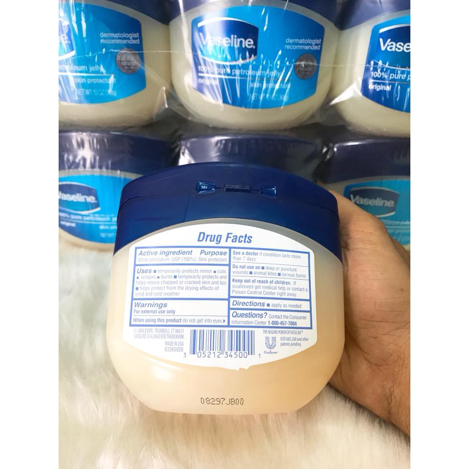 (368g) Sáp Dưỡng Ẩm Vaseline 100% White Petrolatum Original Healing Jelly MADE IN USA | BigBuy360 - bigbuy360.vn