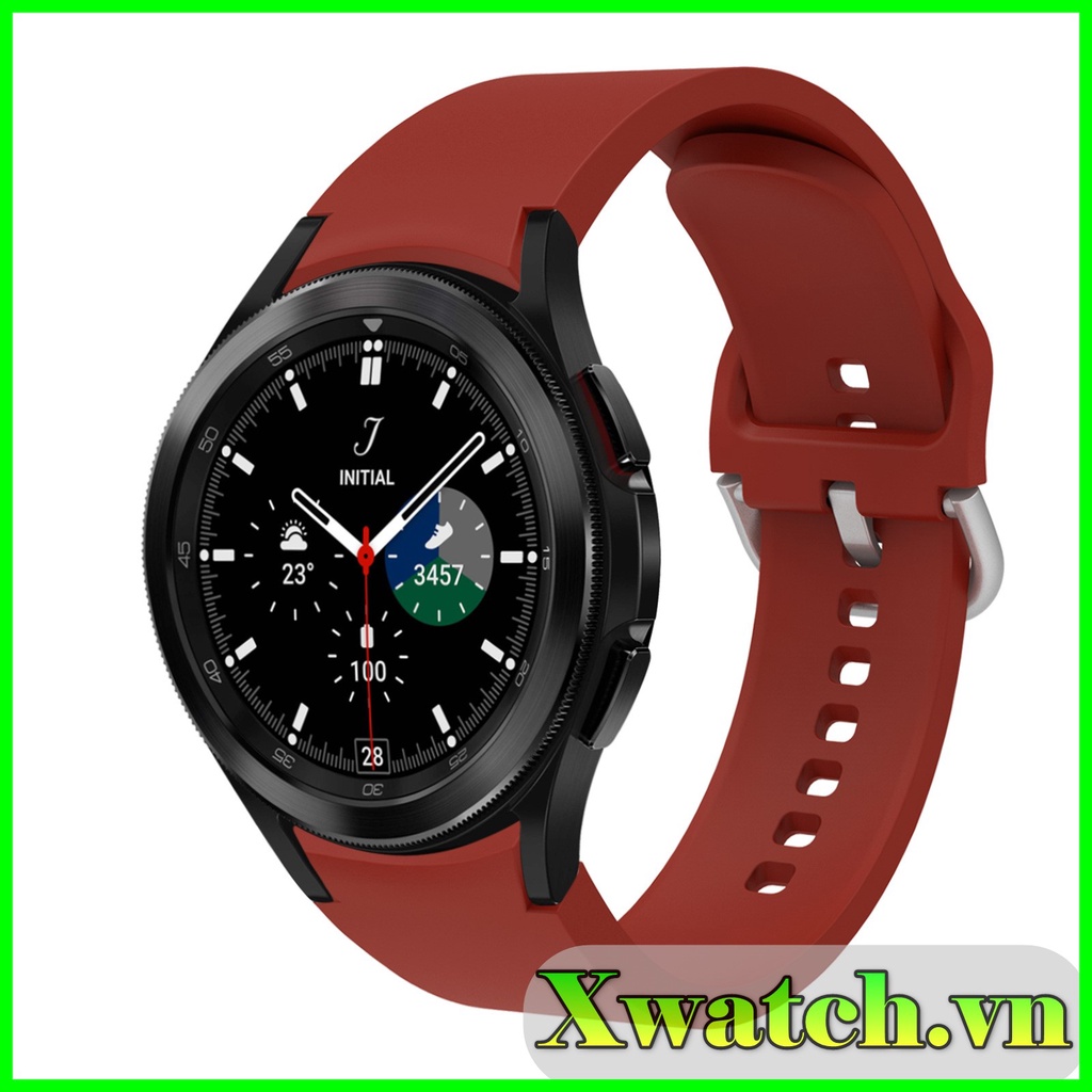 Dây đeo silicon Samsung Galaxy Watch 4, Watch 4 Classic mềm mịn cao cấp