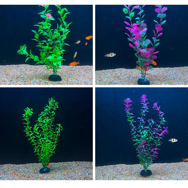 Set 27 Cây Nhựa Nhân Tạo Trang Trí Bể Cá