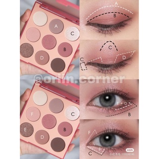 [Bill Mỹ] Bảng phấn mắt Morphe 9V - Vintage Rose