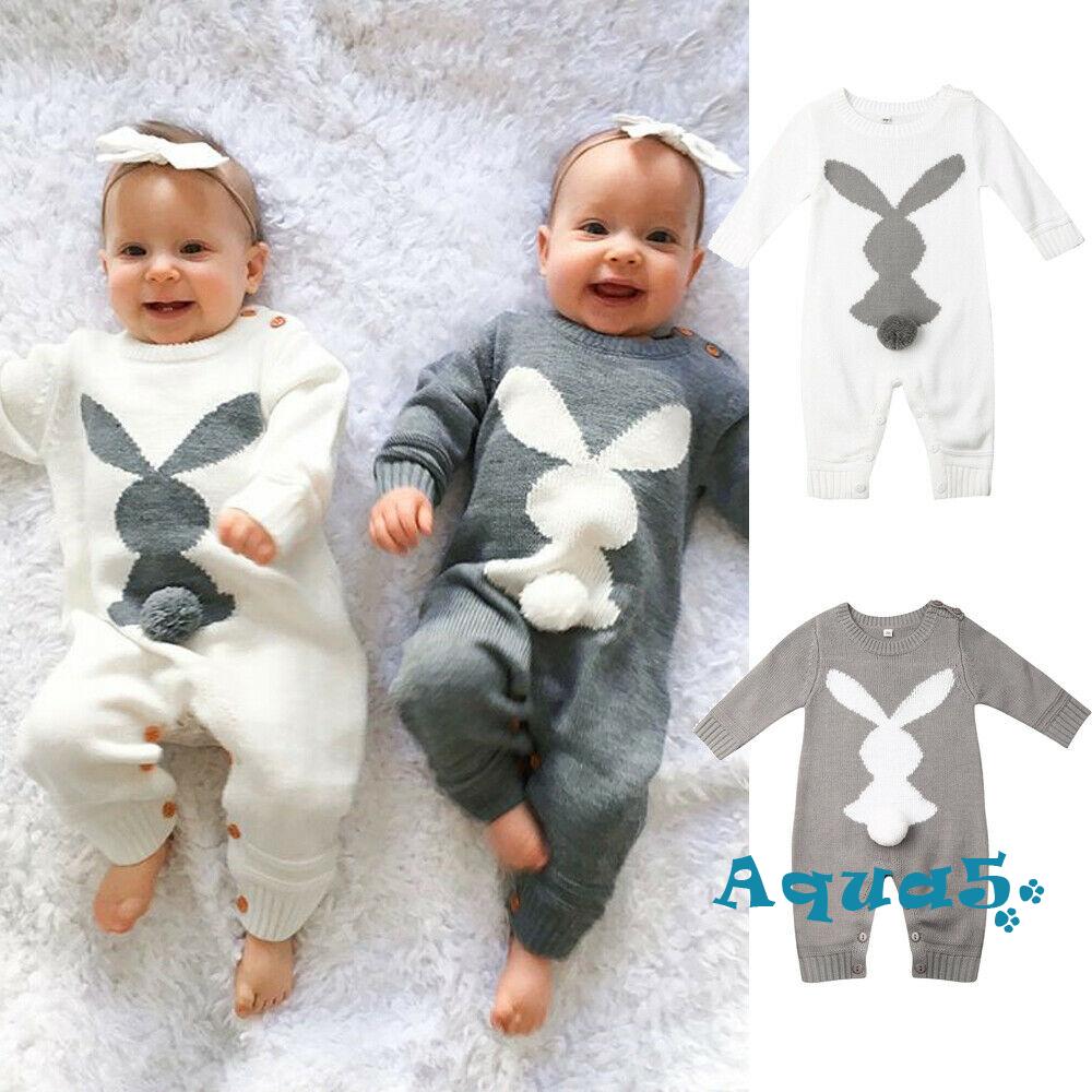 Bộ Áo Liền Quần Cotton Dễ Thương Cho Trẻ Sơ Sinh