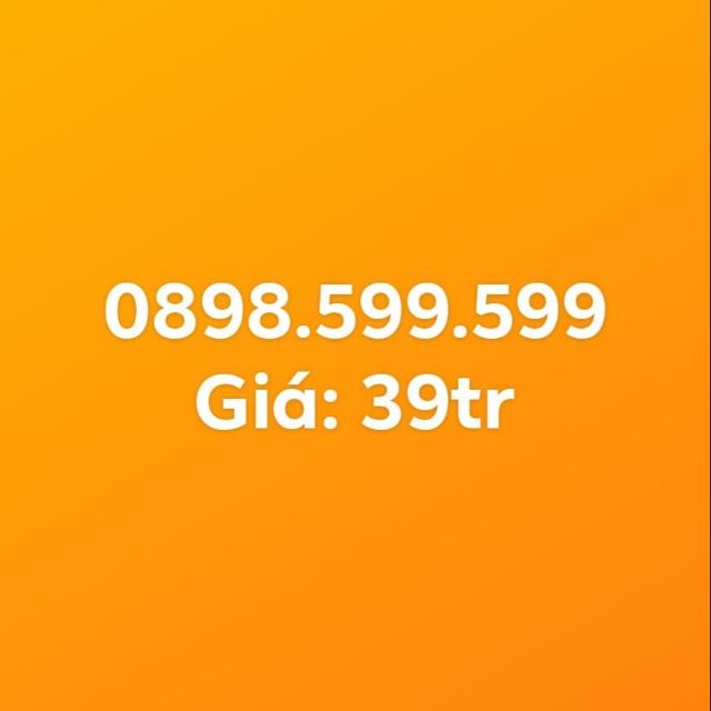 SIM ĐẸP MOBIFONE 599