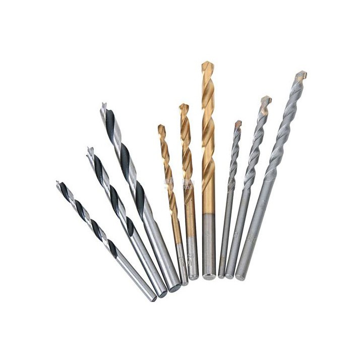 Bộ Mũi Khoan Gỗ - Sắt - Tường 9 Mũi MAKITA D-71962 Thay thế D-08660 - Chính Hãng