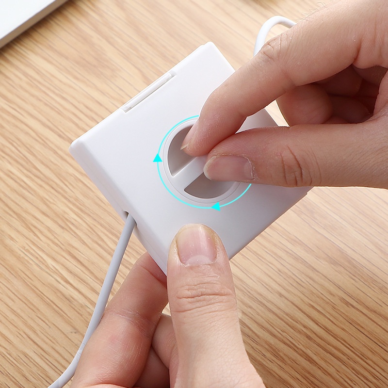 Giá Đỡ Điện Thoại / Dây Cáp Sạc USB Để Bàn Đa Năng Chất Lượng Cao