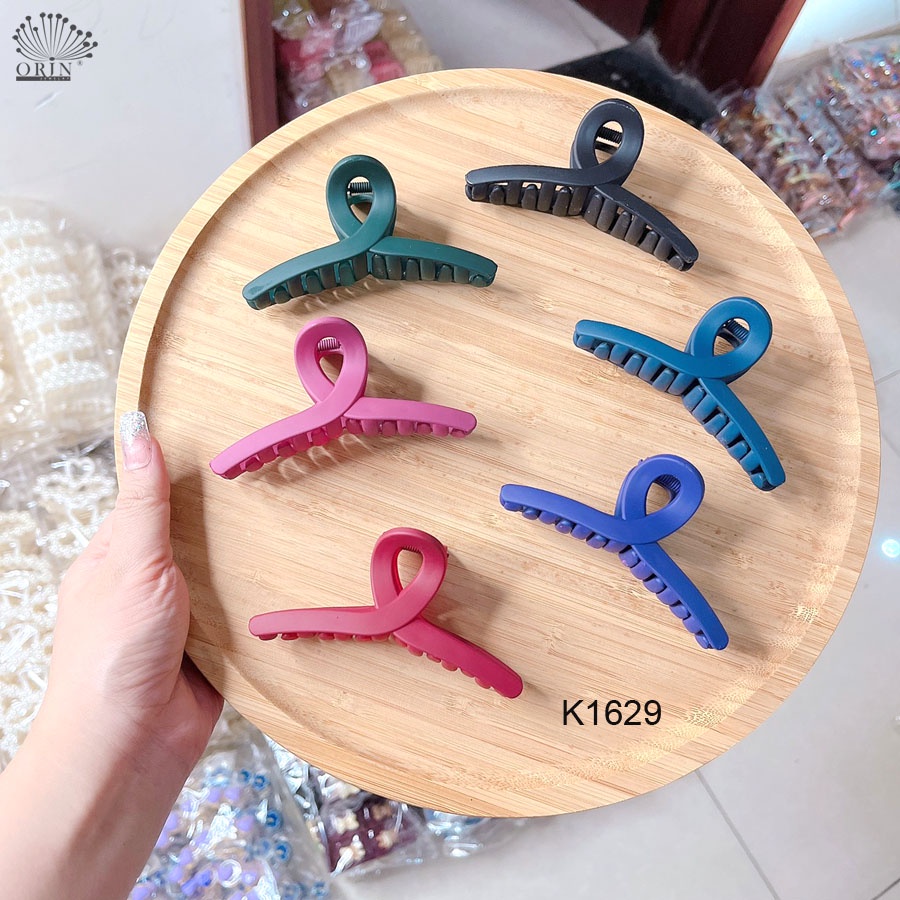 Kẹp càng cua, kẹp tóc nhiều màu thời trang Orin K1629