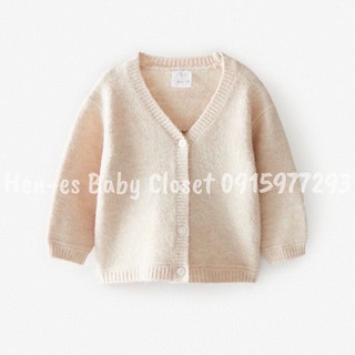 Quần áo trẻ em ❤️ Áo khoác cardigan len dày cho bé