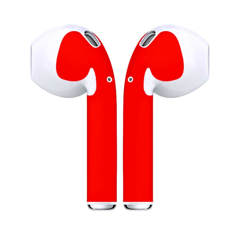 Shas Drop Shipping Miếng Dán Da Mịn Cho Tai Nghe Apple