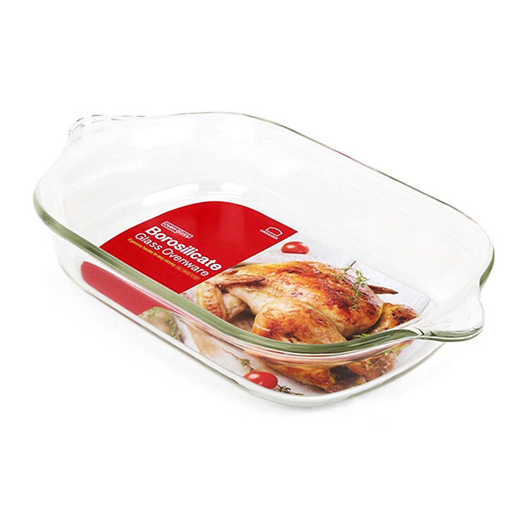 Đĩa Thủy Tinh Chịu Nhiệt Lock&amp;Lock Glass Ovenware Turkey LLG585 4,4L