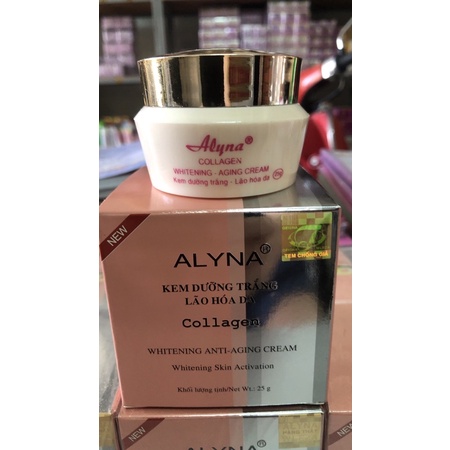 Kem Dưỡng Trắng Ngừa Lão Hóa Da Alyna