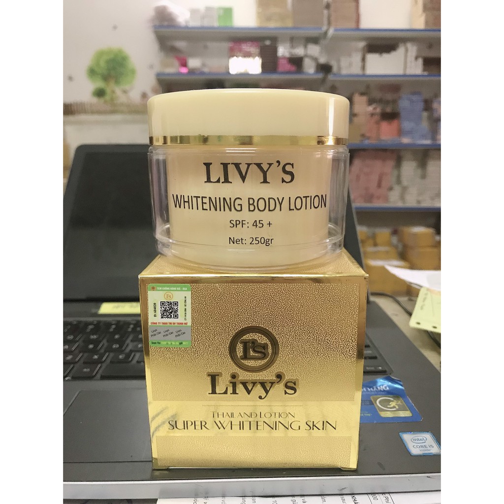 ( hình chụp thật) kem body Livy’s chính hãng thái lan 250g