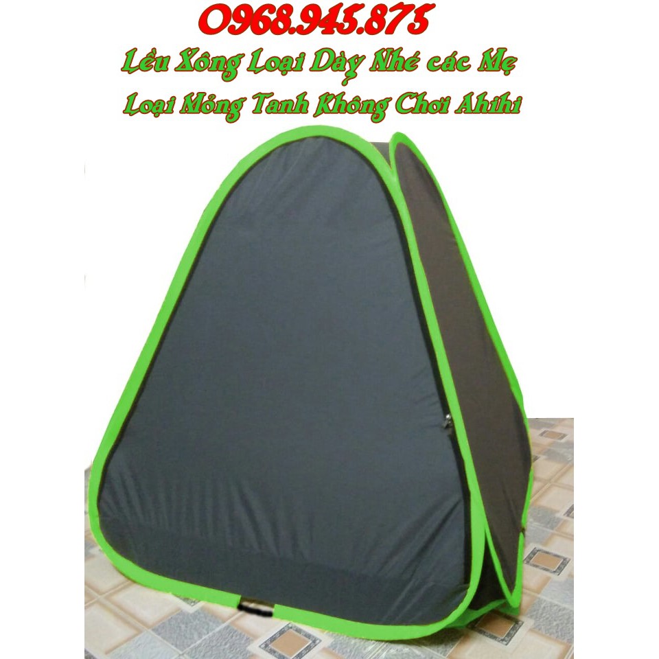 Combo Lều Xông Hơi Tự Bung Cao Cấp + Bếp Hơ Lá Trầu / Hơ Mặt Sau Sinh