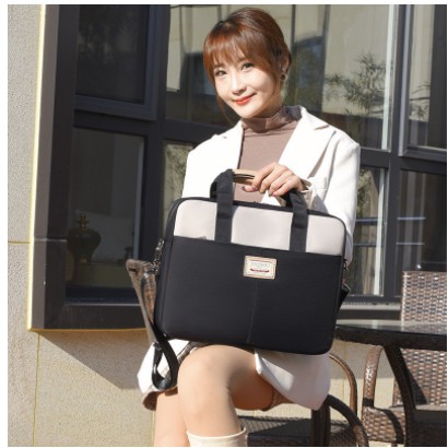 Cặp đựng macboock, laptop văn phòng cao cấp có đai gài hành lý | BigBuy360 - bigbuy360.vn