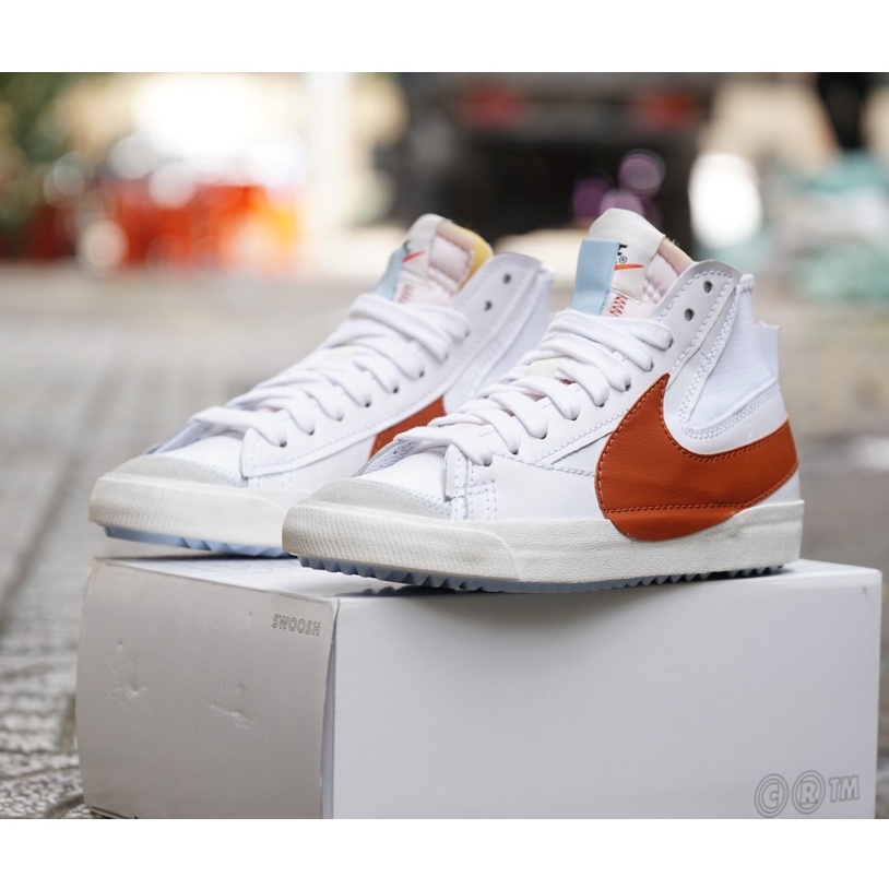 (AUTHENTIC 100%) Giày Nike Blazer Mid 77 Jumbo Dark Russet DD3111-101 - NEW 100%