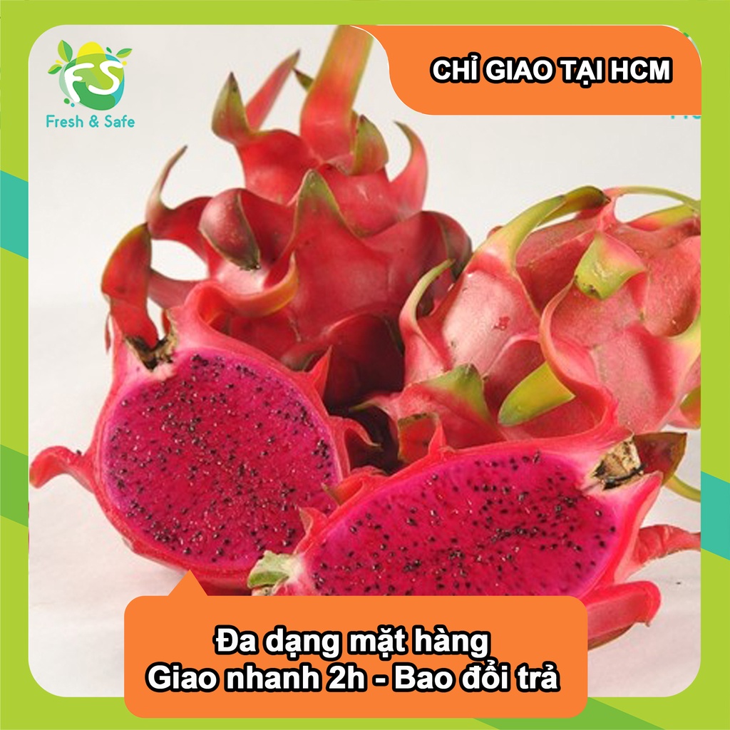 Thanh long ruột đỏ - trái 600gr