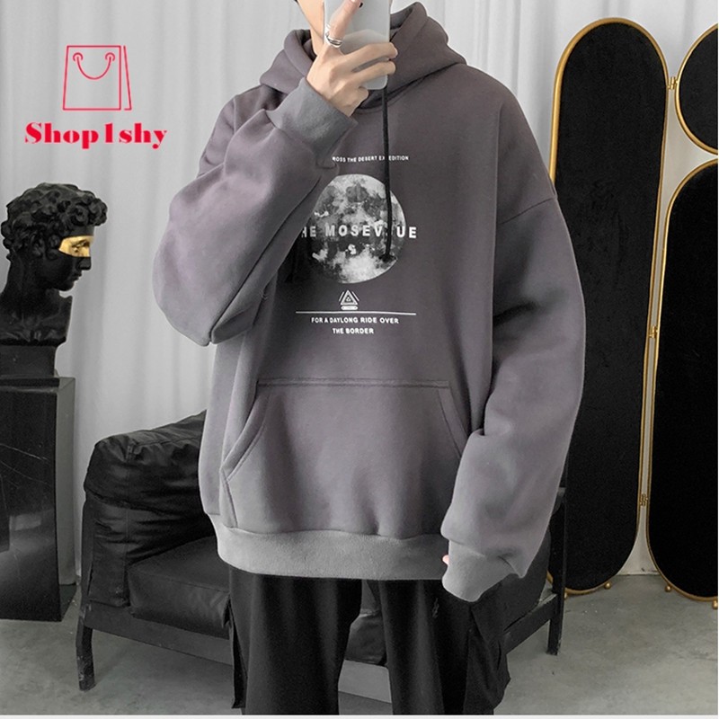 Hoodie áo chui đầu áo in thời trang thể thao đóng cửa