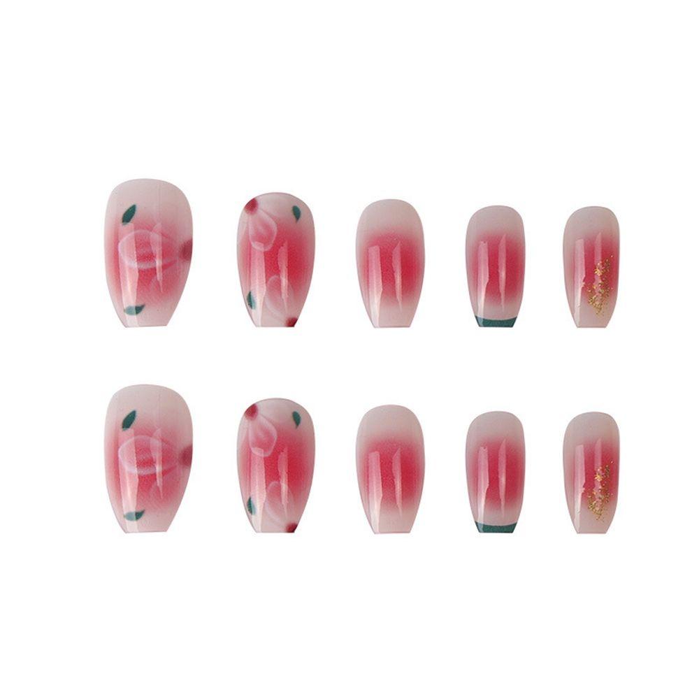 Hộp 24 Móng Tay Giả Có Độ Che Phủ Cao Dùng Trang Trí Nghệ Thuật