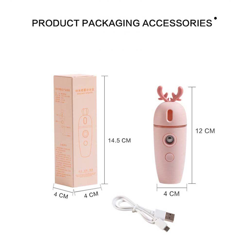 Máy Phun Sương Tạo Độ Ẩm Làm Sạch Lỗ Chân Lông Chăm Sóc Da Mini 30ML