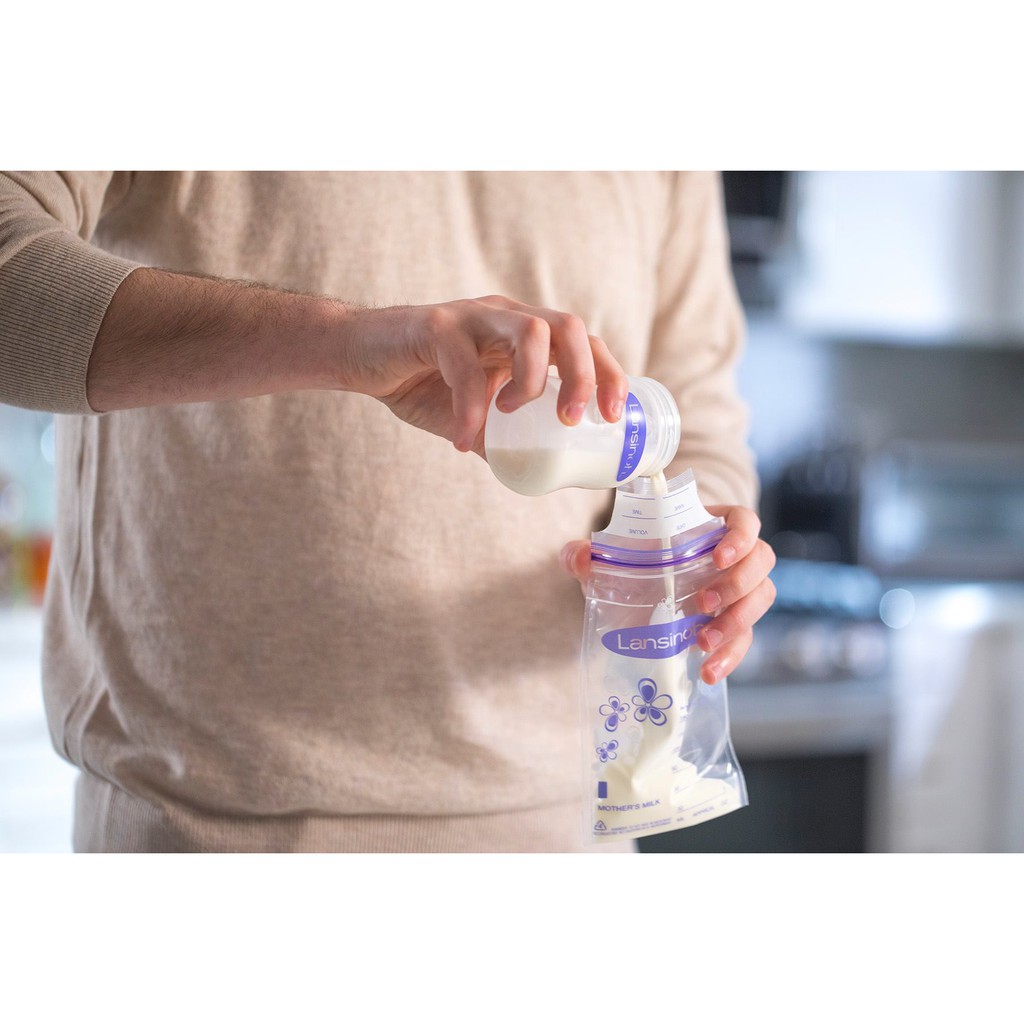 [MUA KÈM DEAL SỐC]Túi trữ sữa Lansinoh (50 túi/ hộp)