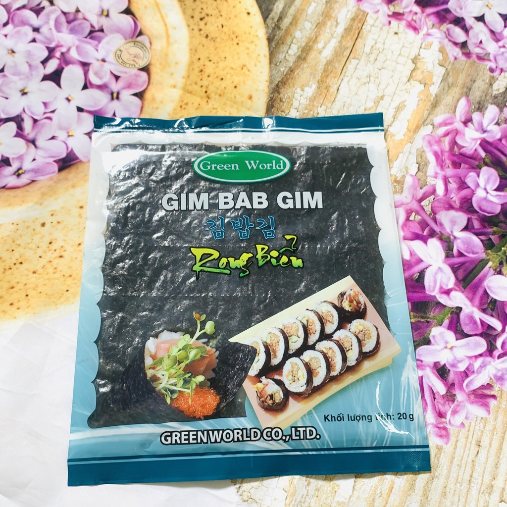 RONG BIỂN CUỘN KIMBAP 10 LÁ
