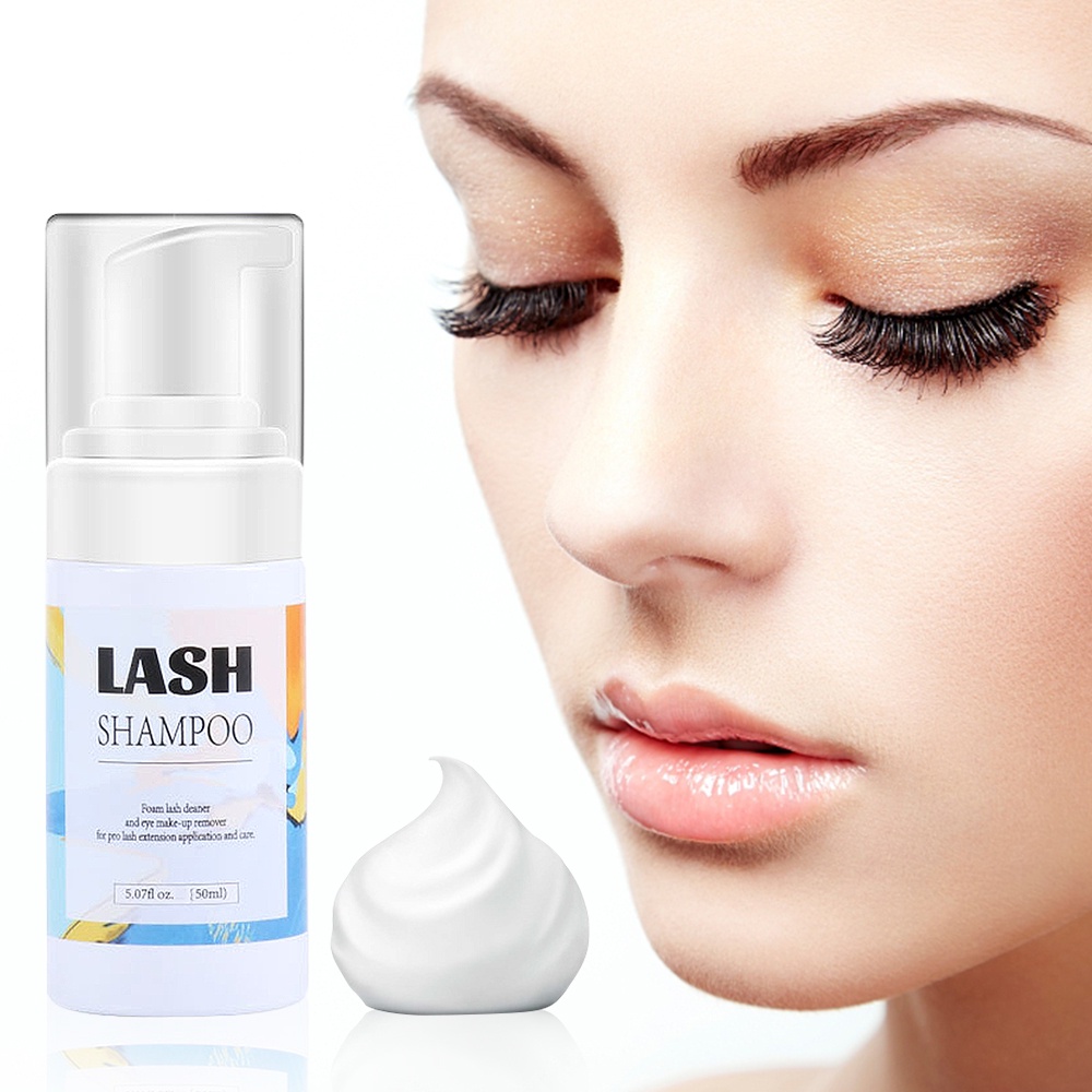 Bọt Tẩy Trang Lông Mi 50ml Không Mùi Tiện Dụng