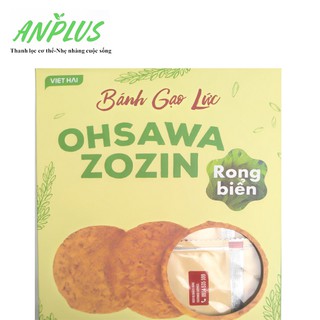 Bánh Gạo Lứt Osawa Zozin Vị Rong Biển Chay Mặn Đều Dùng Được