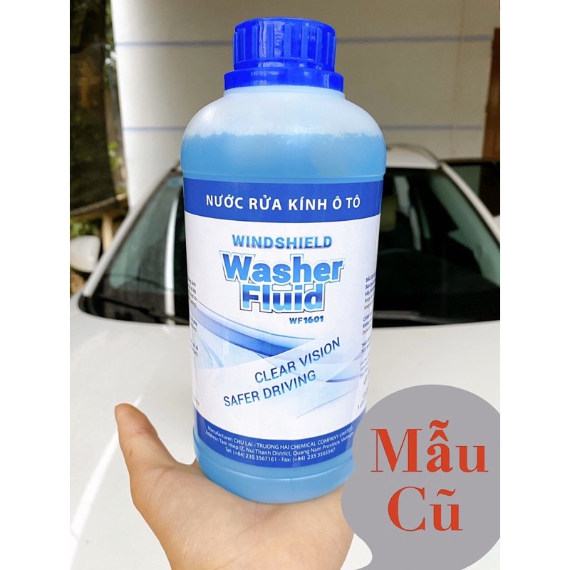 Thùng 4 Chai Nước Rửa Kính Washer Fluid 1 Lít Rẻ Nhất Thị Trường _ Ô Tô Mazda, KIA