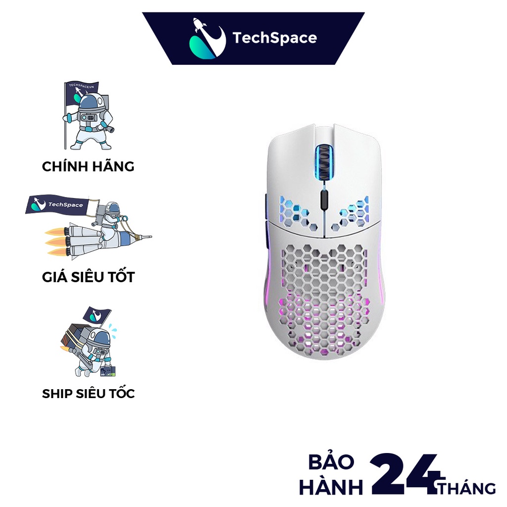 Chuột Glorious Model O Wireless (White) (Hàng chính hãng) -Bảo hành 24 tháng