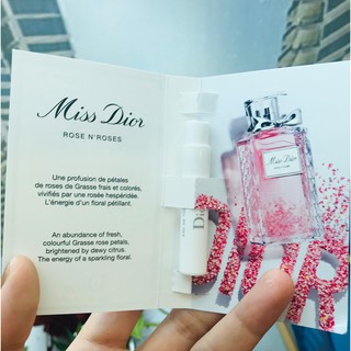 Nước Hoa Miss Dio.r Rose N'Roses Eau De Toilette Phiên Bản 2020 Hương Hoa Hồng sample
