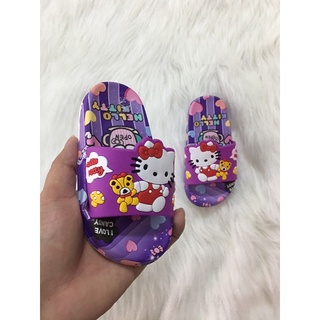 Dép lê hello kitty cho bé size tiểu và trung
