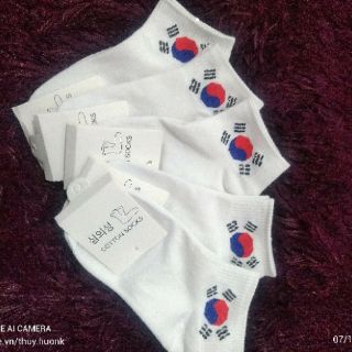 🇰🇷 05 đôi tất cờ Hàn Quốc, vớ Hàn Quốc 🇰🇷