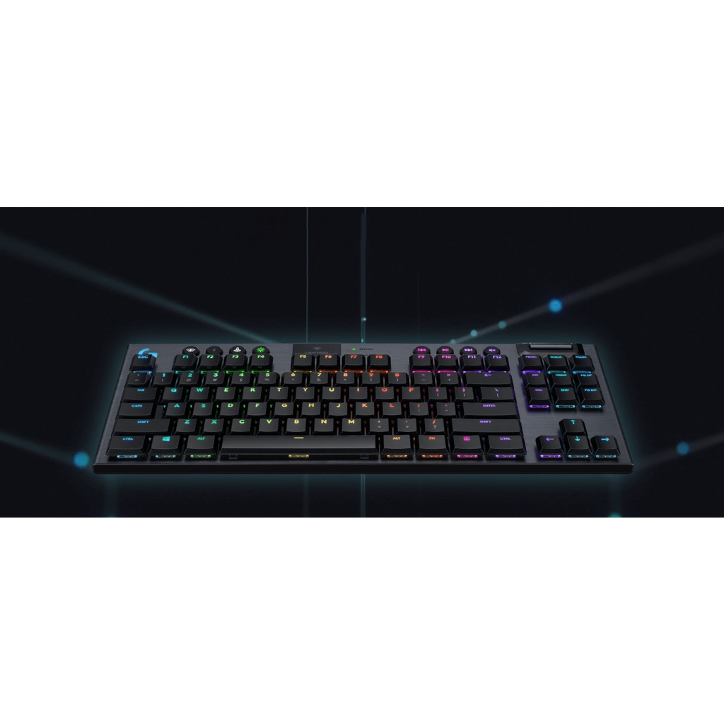 Bàn Phím Cơ Không Dây Logitech G913 RGB TKL - Logitech G913 TKL Lightspeed Wireless - Hàng Chính Hãng