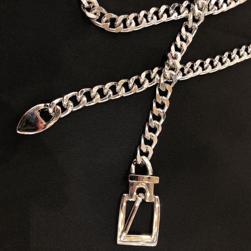 Dây xích kim loại đeo thắt lưng phong cách hip hop Hàn Quốc