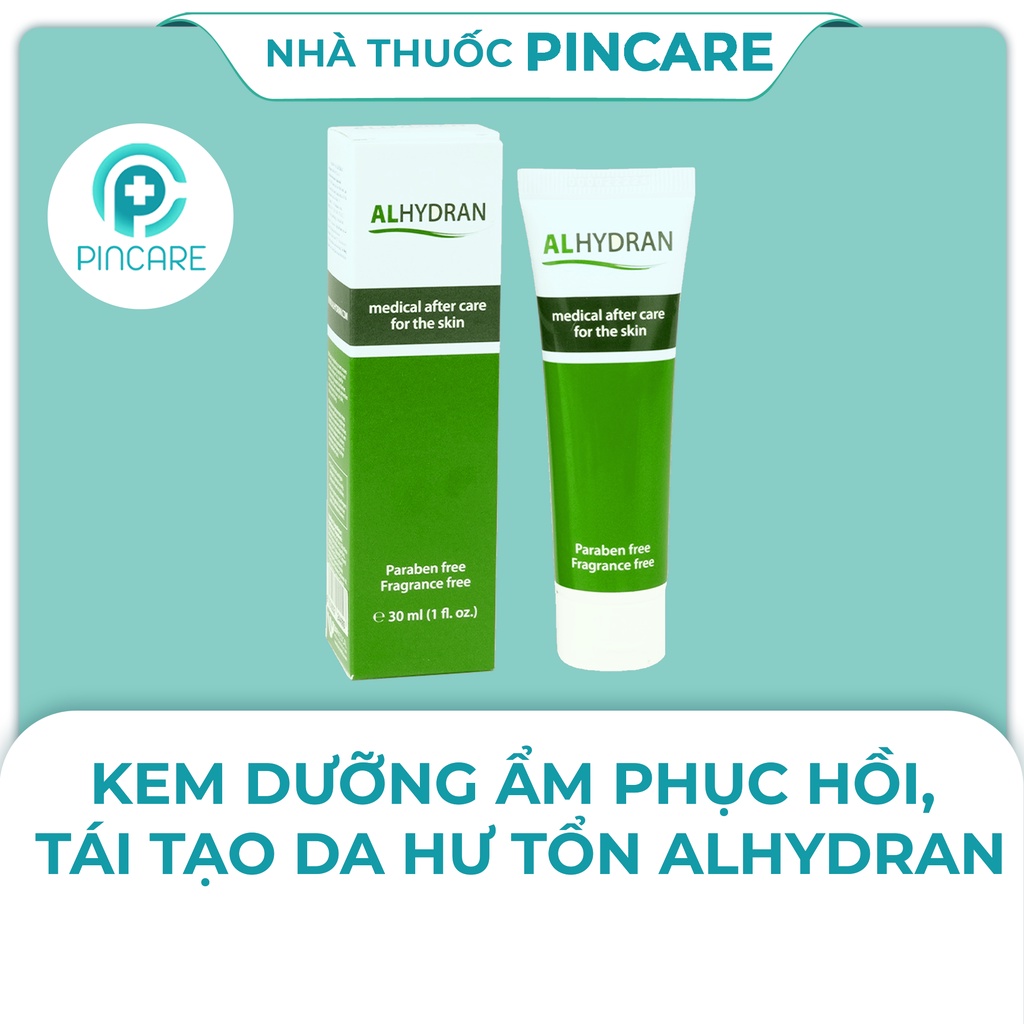 Kem dưỡng ẩm phục hồi da Alhydran 30ml - Hành chính hãng - PinCare