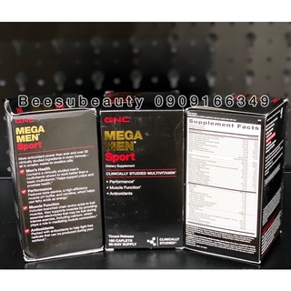 GNC MEGA MEN SPORT bổ sung vitamin, tăng cường cơ bắp 180viên