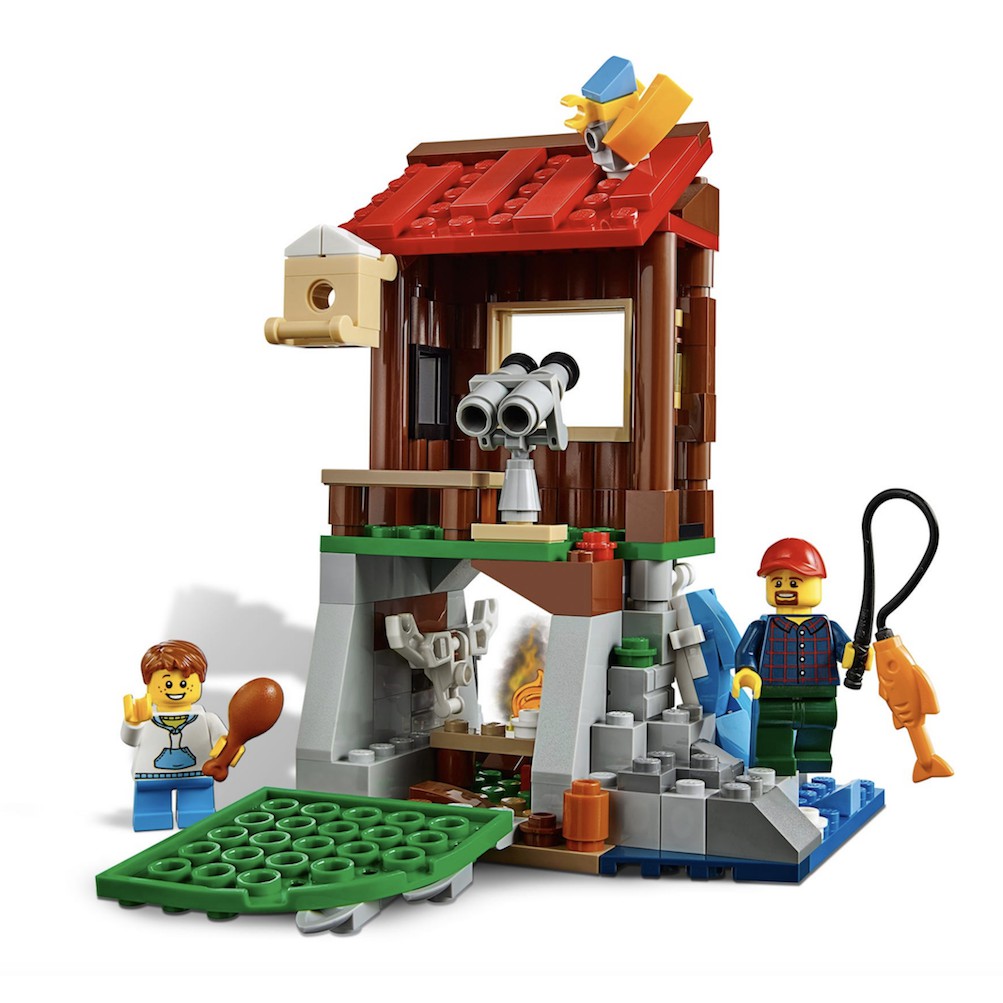 Lego HaHa - Lego Creator - Nhà Gỗ Ven Hồ - 31098