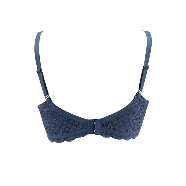 Áo lót nữ HMTmoda cup xéo ren có gọng, mút mỏng 609-62282B HMTmoda