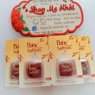 *NHẬP KHẨU CHÍNH HÃNG* Nhụy Hoa Nghệ Tây Ấn Độ_Baby Saffron Hộp 1g