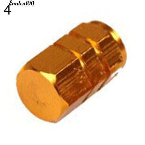 Set 4 nắp van lốp xe bằng hợp kim nhôm chất lượng cao