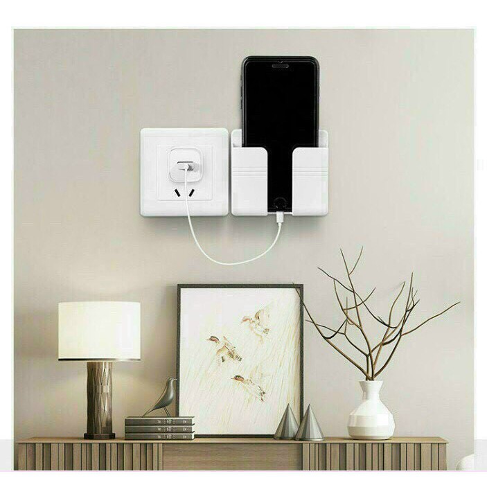 Giá Gắn Tường Để Điện Thoại Khi Sạc Tiện Lợi - Duonghieu6789