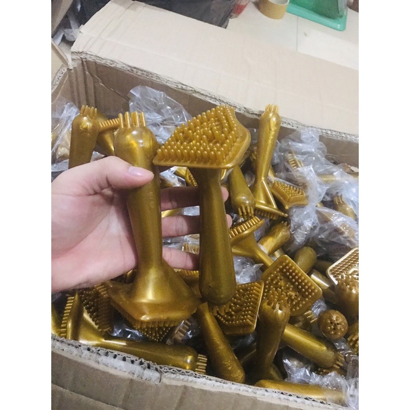 Bàn chải kinh lạc ảnh thật 100%, lưu thông kí huyết